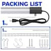 84W 10000 Lumen LED Shop Work Light Plug-In Hanging or Flush Mount 5000K Daylight 4 ft. , 1 Pack