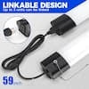 84W 10000 Lumen LED Shop Work Light Plug-In Hanging or Flush Mount 5000K Daylight 4 ft. , 1 Pack