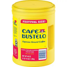 CafŽ Bustelo Festival Size Dark Roast Ground Coffee, Espresso (46 Oz.)