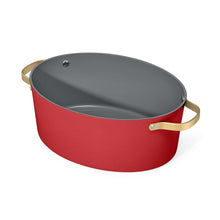 Beautiful 10-in-1 , 6 Qt Electric Multi-Cooker, Tomato Red by Drew Barrymore