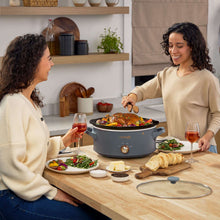 Crock-Pot® 7-Quart Classic Manual Slow Cooker, 3 Heat Settings, Mussel Gray