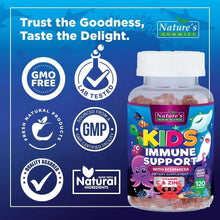 Kids Immune Support Supplement Gummies with Vitamin C, Zinc & Echinacea, Natural Berry Flavor, Ages 4+, 120 Gummies - Brands For Less USA