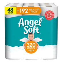 Angel Soft 2-Ply Toilet Paper (320 Sheets/Roll, 48 Mega Rolls) - Brands For Less USA