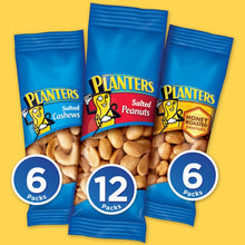 Salted Cashews, Salted Peanuts & Honey Roasted Peanuts Variety Pack, 24 Ct Packs - Brands For Less USA