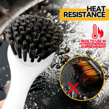 propuri Dish Brush Set with Bamboo Handle, Kitchen Scrub Brush,3 Pack Yellow White Black - Brands For Less USA