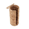Better Homes & Gardens Floor Standing Toilet Paper Reserve with Lid, Natural Hyacinth