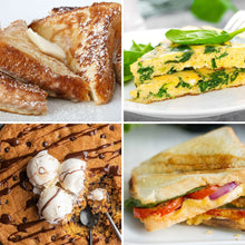 MyMini Sandwich Maker Grill, 520 watts, Red