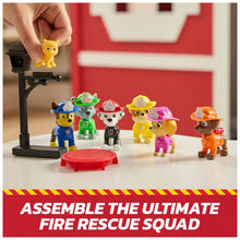 PAW Patrol Fire Rescue Mission Set - Chase, Marshall, Skye, Rubble, Rocky & Zuma Figures for Kids 3+
