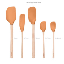 Tovolo Flex-Core Spatula Wood Handled Set (Set of 5)