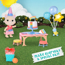 Honey Bee Acres Birthday Wishes Playset – 15 Piece Dollhouse Set – Collectible Doll for Kids Ages 3+ - Brands For Less USA