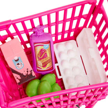 Barbie World Grocery Shopping Toy Set with 11 Doll Accessories