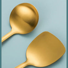 Wok Spatula and Ladle, Skimmer Spoon, Slotted Spatula - 304 Stainless Steel Kitchen Utensils Set, 4-Pieces Cooking Tools,Wok Accessoriesgolden - Brands For Less USA