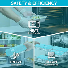 9 Pcs Stainless Steel Snack Containers with Lids and Lunch Box Bag, Grab and Go Snack Containers, Reusable 2 Compartment Stainless Steel Food Storage Containers Set for Travel & Outdoor Camping - Brands For Less USA