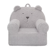 BabyGap by Delta Children Sherpa Bear Chair - Grey