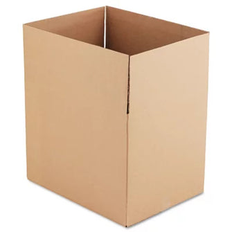 General Supply Brown Corrugated - Fixed-Depth Shipping Boxes, 24" L X 18" W X 18" H, 10/Bundle