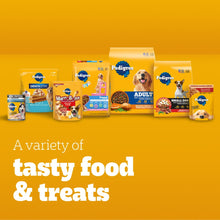 (24 pack) Pedigree Chopped Ground Dinner Wet Food with Beef, Bacon, & Cheese Flavor, 3.5 oz Pouches, 16 Count