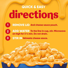 Velveeta Shells and Cheese Mac and Cheese, 8 Cups, for Easy Snacks or Dinner Sides, Original Flavor, 2.39 oz
