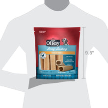 (2 pack) Ol' Roy Long-Lasting Flavor Munchy Bones Chews for Dogs, 7 count, 20 oz