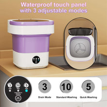 Pentantan 12L Portable Washing Machine, Mini Foldable Washer for Apartment, Camping, RV, Travel, Underwear, Socks