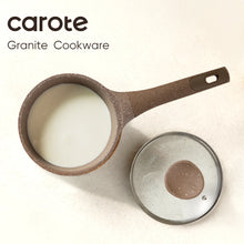 Carote Non Stick Pots and Pans Set,  Induction Kitchen Cookware Sets (Brown)