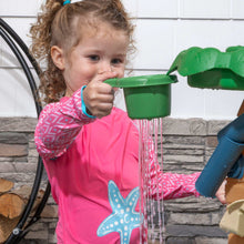 Step2 Dino Showers Multi-Color Plastic Water Table for Toddlers with 13-Piece Playset