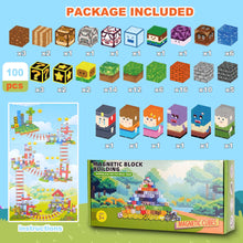 Crtynell 100pcs Magnetic Blocks - Build a Plants Wars Set, Magnetic Building Blocks Toddler Toys STEM Sensory Outdoor Toys for Boys and Girls Ages 3+, Birthday Gifts for Kids