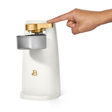 Beautiful Easy-Prep Electric Can Opener, White Icing by Drew Barrymore