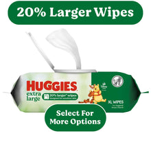 (8 pack) Huggies Extra Large Baby Wipes, Unscented, 1 Flip-Top Pack (42 Wipes Total) (Select for More)