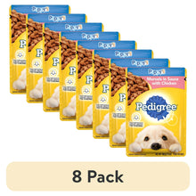 8pack_PedigreePuppyFoodMorselsinSauce_WetDogFood_ChickenFlavor_3.5oz.Pouches_16Count - Brands For Less USA