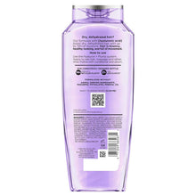 L'Oreal Paris Elvive Hyaluron Plump Hydrating Shampoo for Dehydrated, Dry Hair Infused with Hyaluronic Acid Care Complex, Paraben-Free, 12.6 Fl Oz