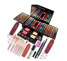 90ColorsMakeupKit_ProfessionalMakeupKitsforWomenFullKit_AllinOneMakeupSetforWomen_Beginner_IncludeEyelinerEyeshadowLipstickCompactPowderGlitterPowderMakeupBrush - Brands For Less USA