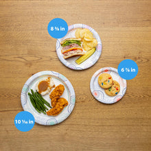 Great Value Disposable Paper Plates, 10", 150 Count