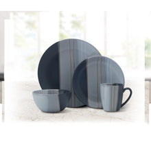 Pfaltzgraff® Parker Gray Stoneware 16-Piece Dinnerware Set