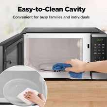 BLACK+DECKER 0.9 Cu Ft Microwave Oven Countertop , 6 Auto Menus, 10 Power Levels, Digital Panel, 900W