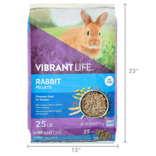 Vibrant Life Rabbit Pellets, 25 lb Bag