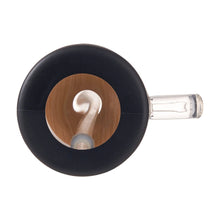 Mainstays Glass 22oz Tumbler with Black Protective Silicone Sleeve, Bamboo lid, Glass Straw - Brands For Less USA