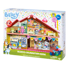 Bluey's Celebration Home, Celebrate Bluey's Birthday with 11 Play Pieces, Toys for Kids 3-6 Years
