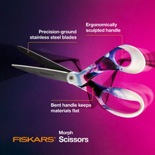 Fiskars Explore Stainless-Steel All-Purpose Scissors 8", Morph