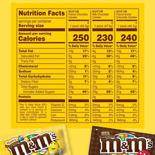 M&M's Variety Pack Full Size Milk Chocolate Candy Bars - 18 Ct