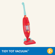 Battat Tidy Tot Vacuum with Plastic Handheld Vacuum and Real Suction, Toddler and Preschool Toys