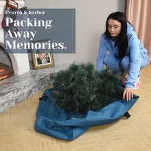 Hearth & Harbor Christmas Tree Storage Bag made from Durable Fabric, Fits up to 7.5 ft Holiday Trees