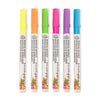 Royal & Langnickel Neon Acrylic Markers Set, 6 Piece, 1.2mm Tip