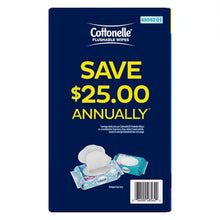 Cottonelle Flushable Wet Wipes, 12 Flip-Top Packs (42 Wipes/Pk., 12 Pk.) - Brands For Less USA