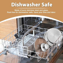 Walchoice 2QT & 1QT Saucepan Set, Stainless Steel Soup Pot with Lid for Home Restaurant, Heat-Proof Handles & Dishwasher Safe - Brands For Less USA