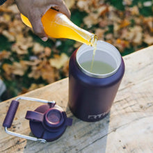 RTIC Half Gallon Ceramic Lined Insulated Outback Water Bottle Jug, Leak Proof, Black - Brands For Less USA