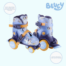Bluey Kids Training Roller Skates, Adjustable Sizing, Size 9-12, Unisex
