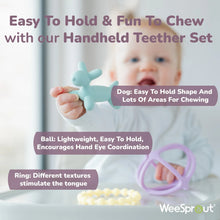 WeeSprout Teethers for Baby, Silicone Toys for Infant Teething - Brands For Less USA
