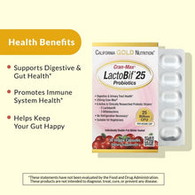 California Gold Nutrition, CranMax® LactoBif® Probiotics, 25 Billion CFU, 30 Veggie Capsules