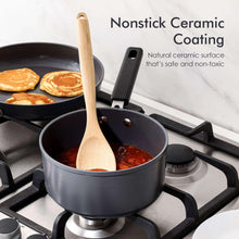 SENSARTE Ceramic Nonstick Saucepan with Lid, 2Qt Saucepan Pot with cover, Oven Safe, Anti-Scald Handle, Induction Compatible, Easy to Clean - Brands For Less USA