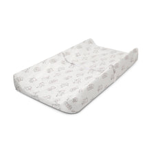 Disney Winnie the Pooh Contoured Changing Pad with Plush Cover by Delta Children – Machine Washable Cover and Waterproof Outer Layer, Grey
